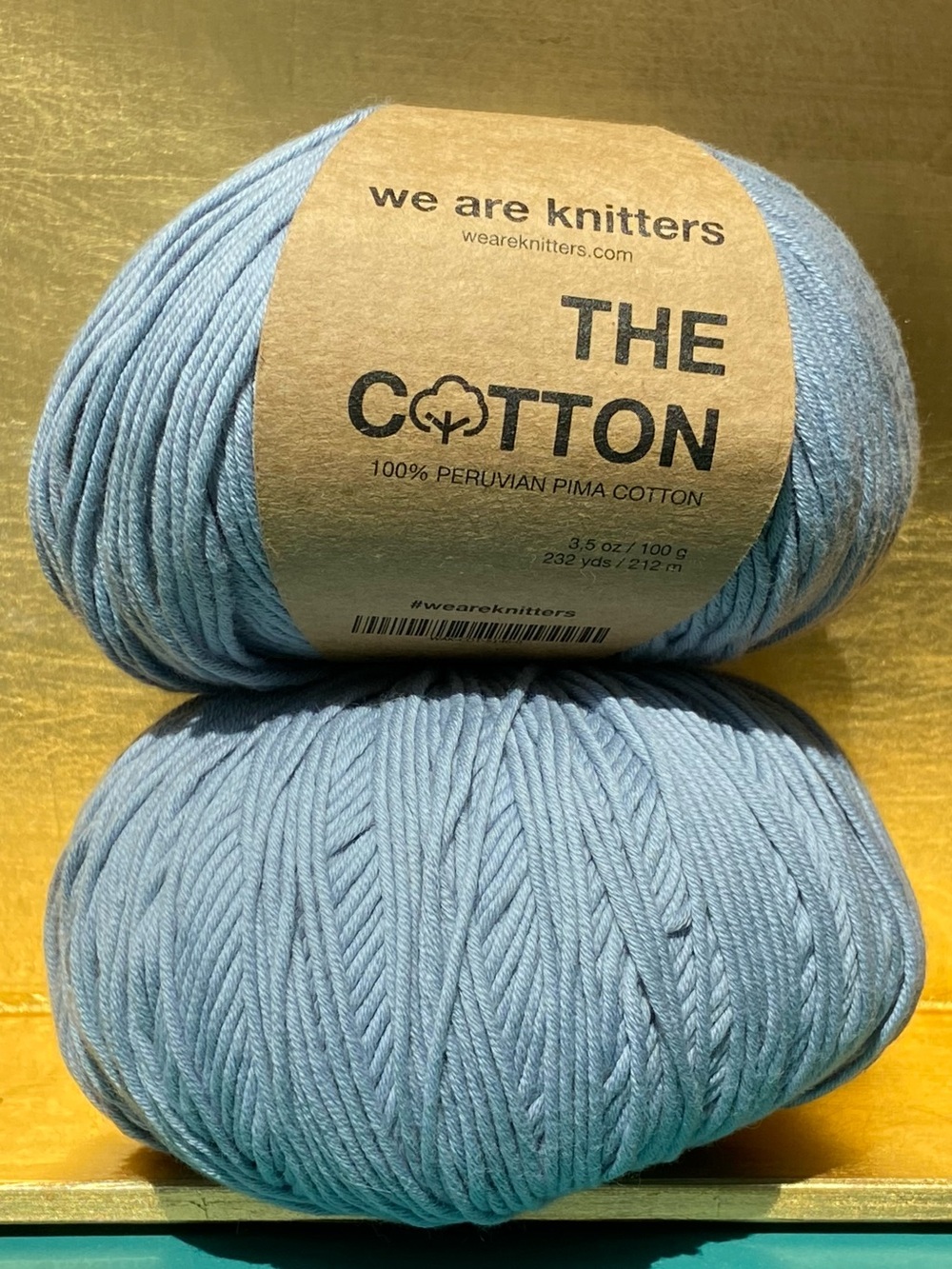 NWT We Are Knitters Pima Cotton Yarn. DK Wt., Peruvian